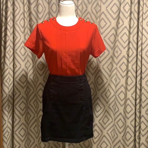 Laura & Jayne Collection Tops - Cute Pleated Front Top